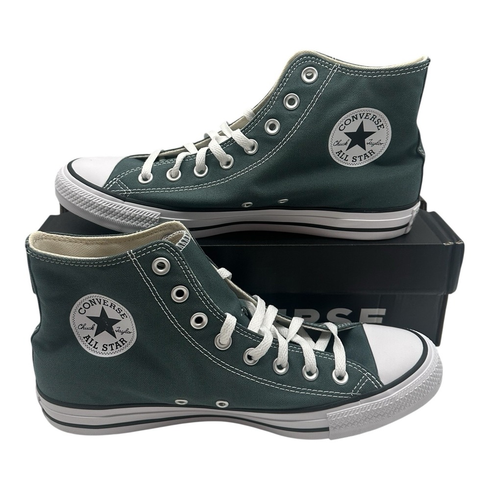 Converse Chuck Taylor All Star High Top Shoes Men 10.5 True Nature Green A10536F